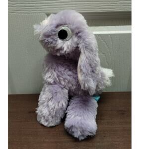 Manhattan Toy Floppies Purple Embroidered Eyes Floppy Ears Bunny Rabbit Plush